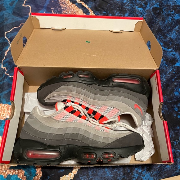 Used Nike Air Max 95 OG Solar Red 2018 main image 4